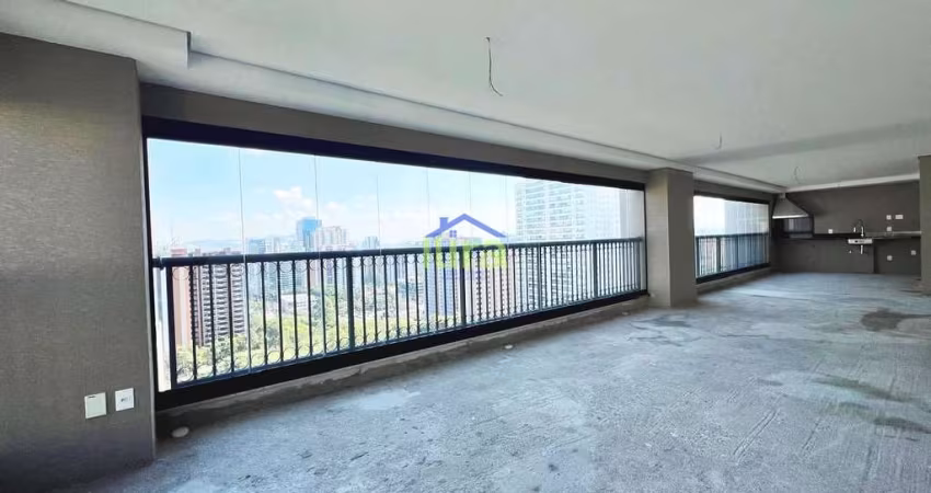 Apartamento à venda de 360m², com 4 dormitórios sendo 4 suítes com closet e 5 vagas de garagem no E