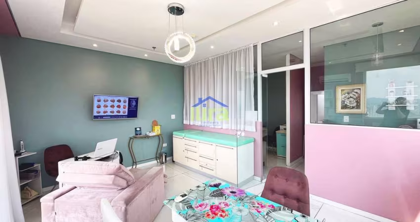 Sala para venda e locação, com  45m², com 1 vaga de garagem,  no Centro Empresarial Jardins do Bras