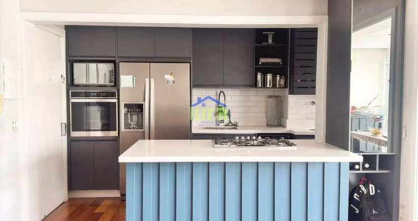Belíssimo apartamento à venda de 90M², 2 Dormitórios, 2 suites, sacada gourmet, 2 vagas no Residenc
