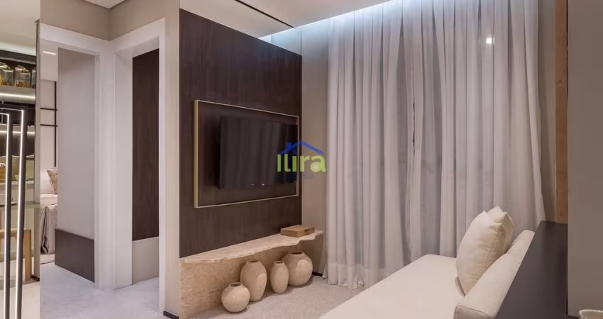 Apartamento à venda de 32m²  e 2 dormitórios no The One Chácara Santo Antônio (Zona Sul) São Paulo