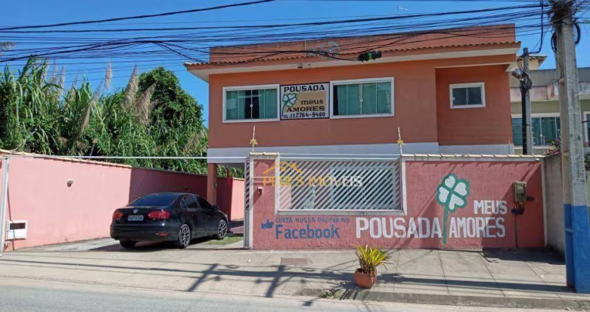 Pousada com 10 quartos, próximo da praia de Costazul e do Centro de Rio das Ostras, 400 m² - venda - Costazul - Rio das Ostras/RJ