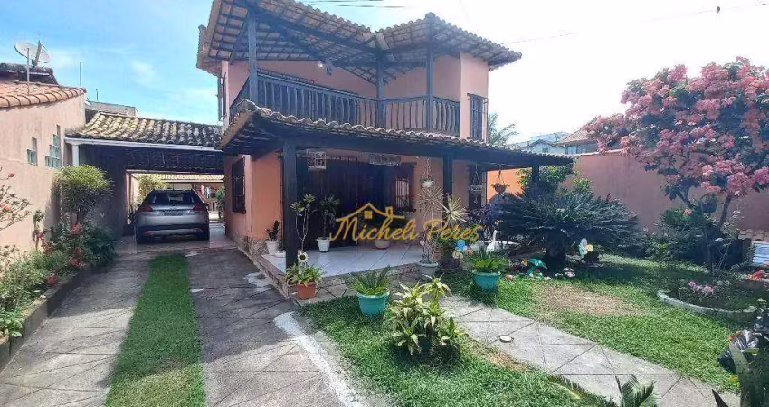 Excelente casa duplex em terreno inteiro, próximo da praia de Costazul com 4 quartos à venda, 216 m² - Recreio - Rio das Ostras/RJ