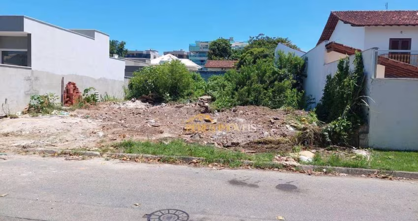 Terreno à venda, 600 m² por R$ 370.000,00 - Extensão do Bosque - Rio das Ostras/RJ