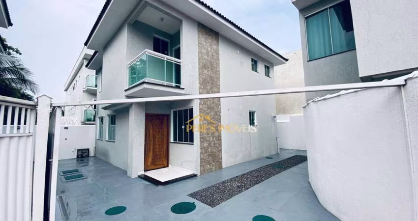 Casa com 4 dormitórios para alugar, 140 m² por R$ 3.704,17/mês - Jardim Bela Vista - Rio das Ostras/RJ