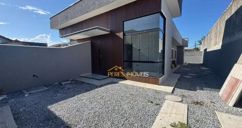 casa linear com 3 quartos à venda, 90 m², próximo da rodovia - Enseada das Gaivotas - Rio das Ostras/RJ