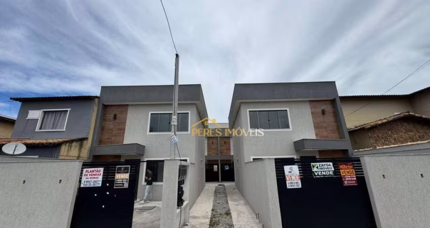 Casa duplex na primeira quadra da rodovia com 3 quartos à venda, 93 m² - Village Rio das Ostras - Rio das Ostras/RJ