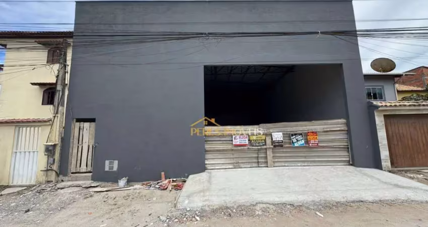 Galpão para alugar, 258 m² por r$ 8.000,00/mês - terra firme - rio das ostras/rj