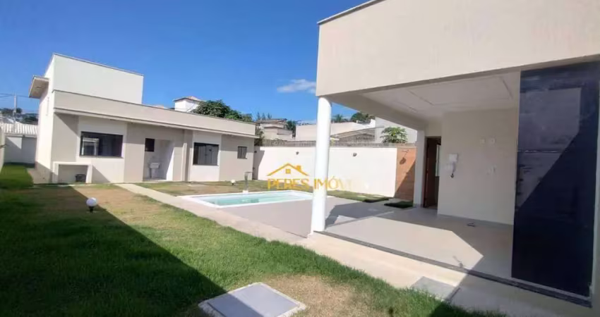 Casa com 3 dormitórios à venda, 103 m² por r$ 680.000,00 - maria turri - rio das ostras/rj