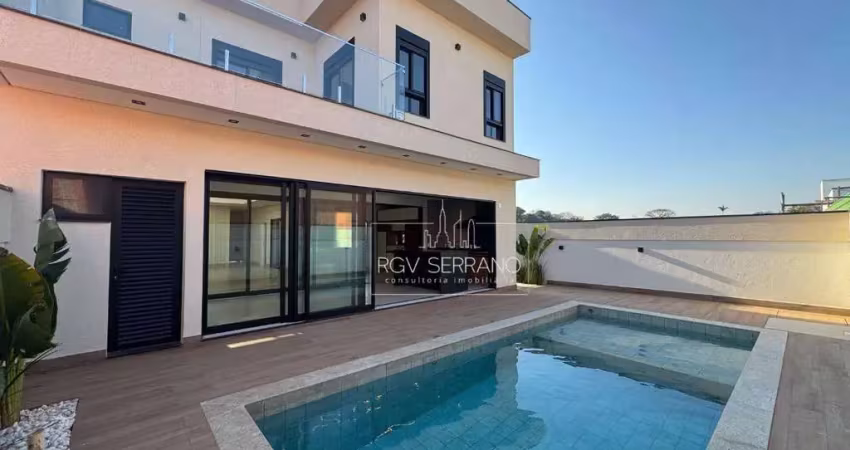 Sobrado com 4 dormitórios à venda, 303 m² por r$ 3.300.000,00 - jardim villa sapezal - indaiatuba/sp