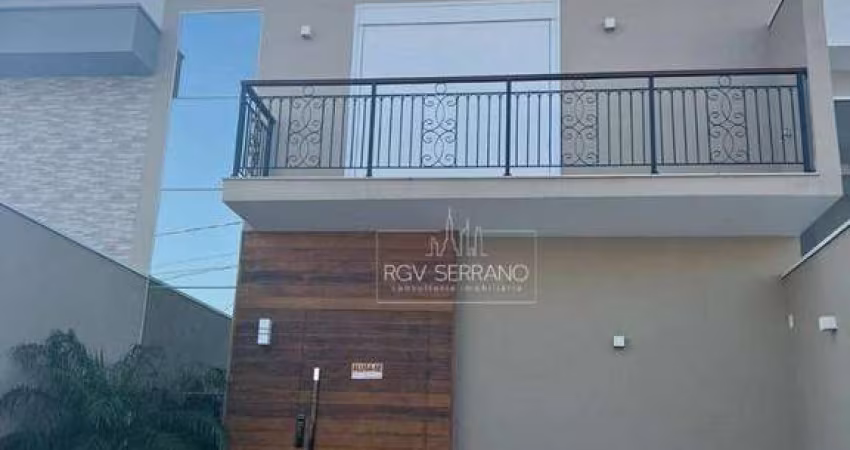 Sobrado com 4 dormitórios para alugar, 184 m² por R$ 7.655,00/mês - Jardim Montreal Residence - Indaiatuba/SP