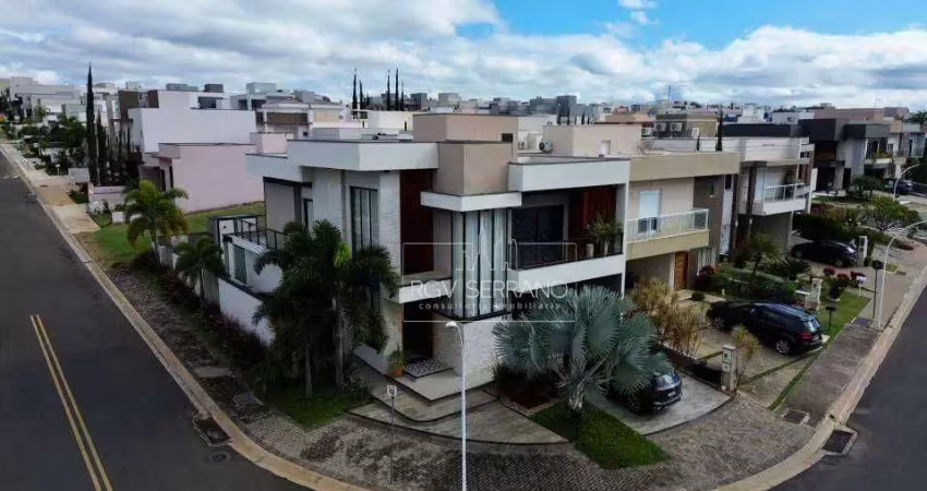 Sobrado com 4 dormitórios à venda, 327 m² por R$ 3.500.000 - Condomínio Dona Lucilla - Indaiatuba/SP