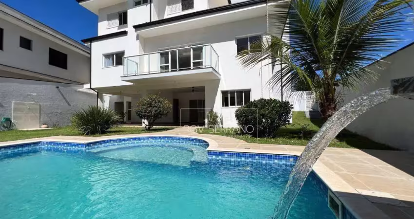 Casa com 5 dormitórios para alugar, 375 m² - condomínio jardim reserva bom viver - indaiatuba/sp