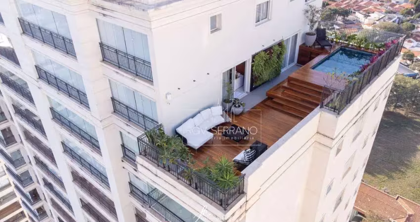 Apartamento com 4 dormitórios à venda, 500 m² por r$ 9.000.000 - vila rezende - piracicaba/sp