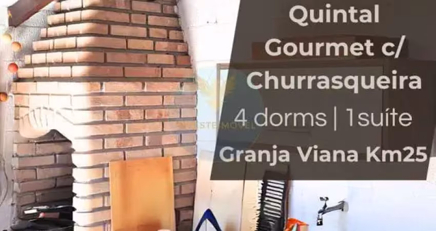 Casa junto ao parque cemucam e o melhor da granja viana