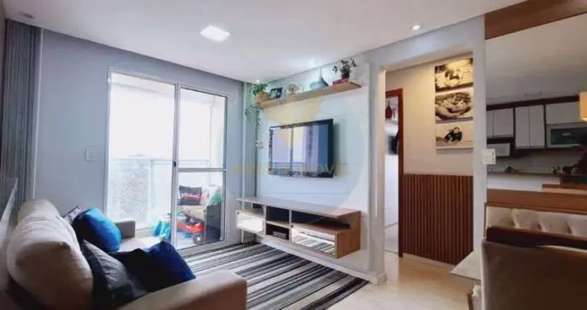 Apartamento mobiliado na granja viana com lazer completo
