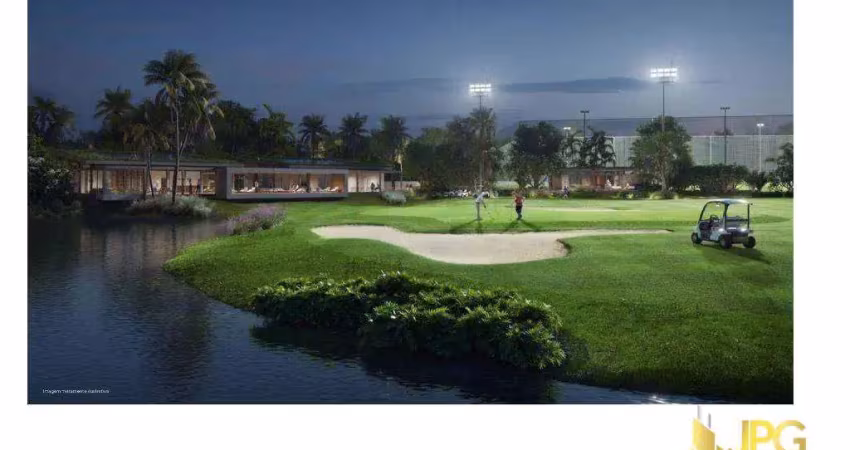 Condomínio fechado - lote à venda no condomínio porto belo golf resort em porto belo com 948m2
