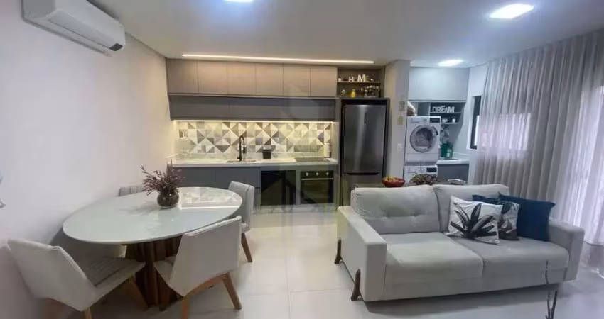 Apartamento garden com 2 dormitórios e 2 vagas de garagem à venda, 122 m² por r$ 1.225.000 - nações