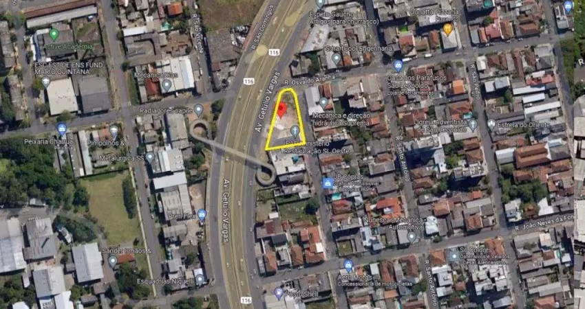 Terreno à venda na Avenida Getúlio Vargas, Centro, São Leopoldo
