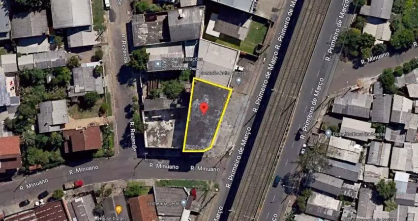 Terreno à venda na Rua Primeiro de Março, 4243, Centro, São Leopoldo