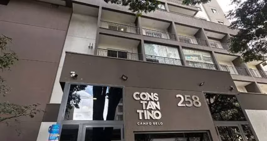 Studio à venda em condomínio exclusivo no campo belo, são paulo-sp: 1 quarto, 1 sala, 1 banheiro, 24m².