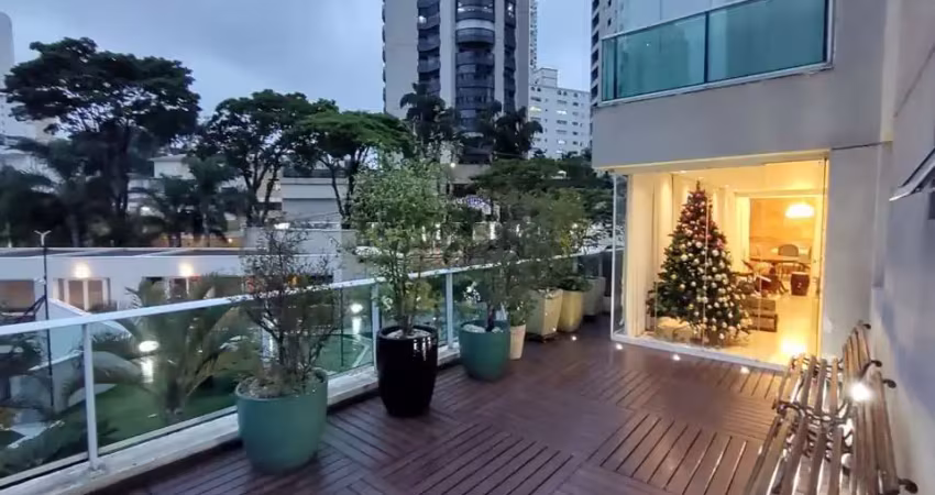 Apartamento garden, 240m², 3 suítes, 4 vagas de garagem, alto padrão, à venda em santana!