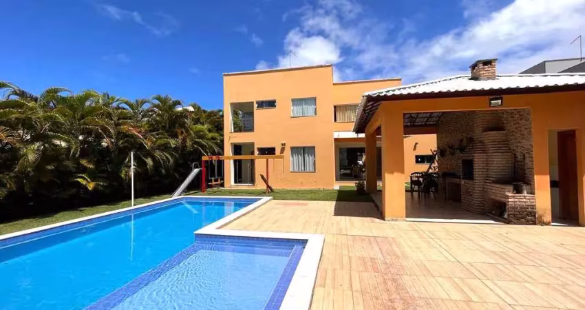 Casa com 6 dormitórios à venda, 400 m² por r$ 2.200.000,00 - itacimirim (monte gordo) - camaçari/ba