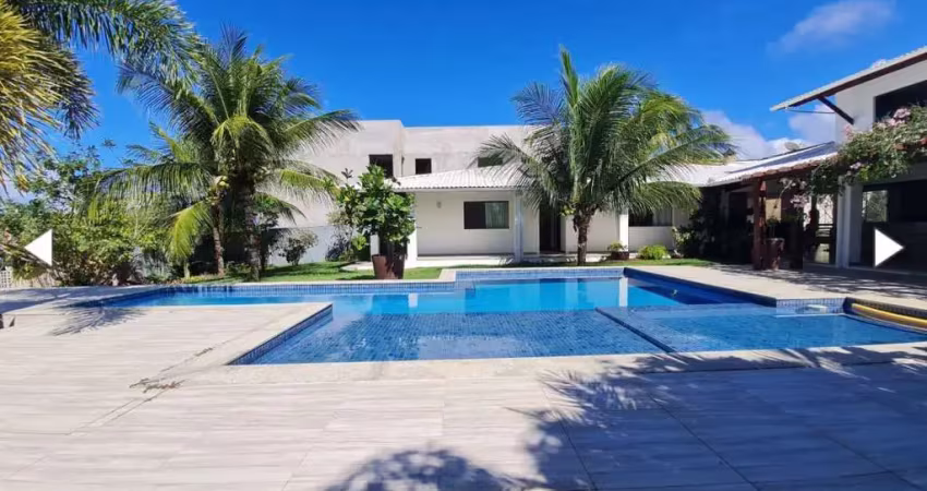 Casa com 5 dormitórios à venda, 549 m² por r$ 1.890.000,00 - catu de abrantes - camaçari/ba