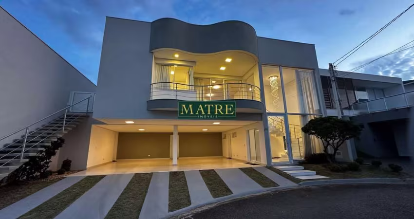 casa em condomínio mobilada com 5 suites ar condicionada, piscina