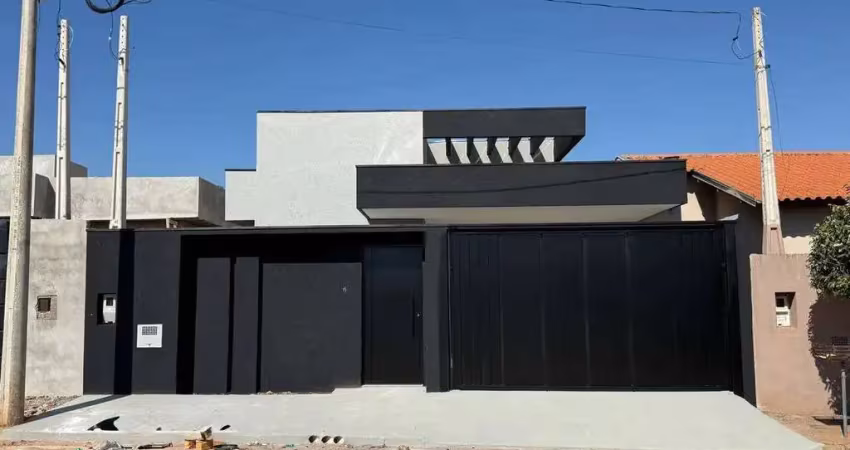 Casa nova com 3 dormitórios - 105 m² - residencial colina azul