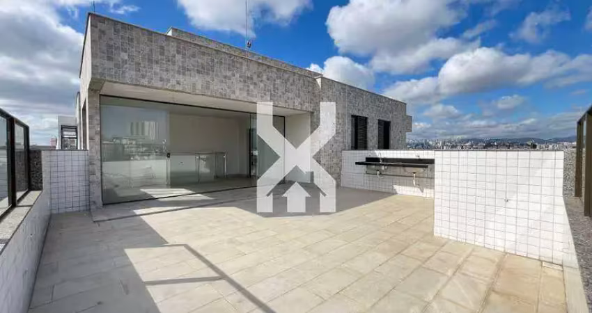 Cobertura à venda, 4 quartos, 1 suíte, 3 vagas, caiçaras - belo horizonte/mg