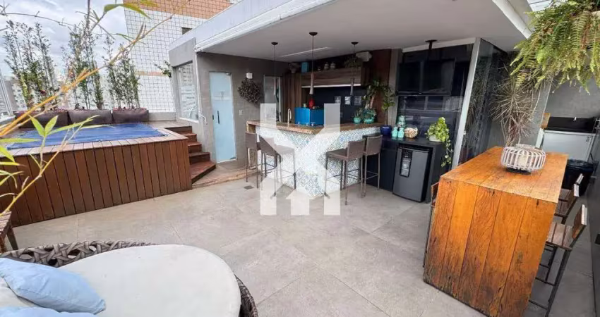 Cobertura à venda, 3 quartos, 1 suíte, 2 vagas, cidade nova - belo horizonte/mg