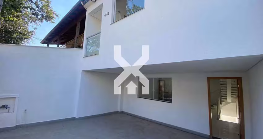 Casa geminada à venda, 3 quartos, 1 suíte, 2 vagas, santa amélia - belo horizonte/mg