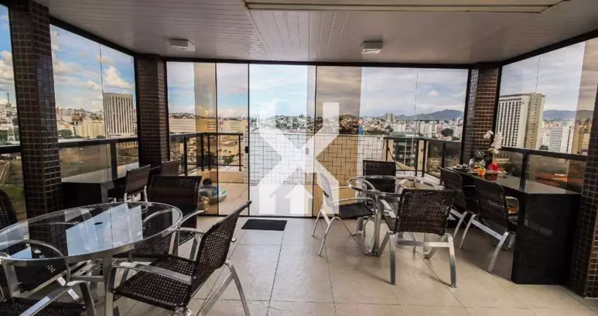 Cobertura à venda, 5 quartos, 4 suítes, 5 vagas, palmares - belo horizonte/mg