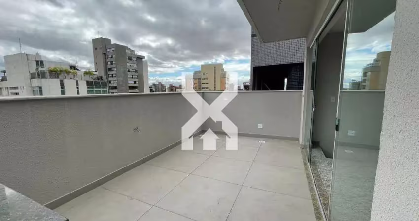 Cobertura à venda, 1 quarto, 1 suíte, 2 vagas, lourdes - belo horizonte/mg