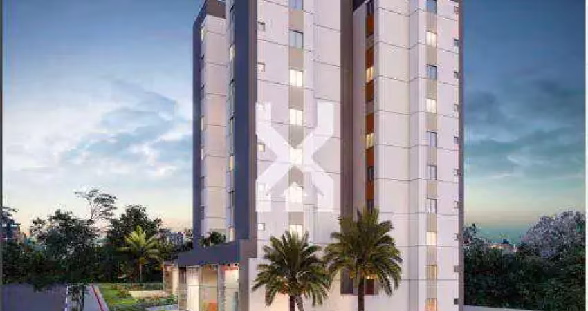 Apartamento à venda, 2 quartos, 1 suíte, 1 vaga, santa branca - belo horizonte/mg