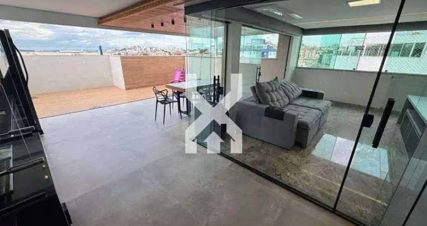 Cobertura à venda, 3 quartos, 1 suíte, 3 vagas, união - belo horizonte/mg