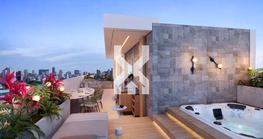 Cobertura à venda, 3 quartos, 2 suítes, 2 vagas, santo antônio - belo horizonte/mg