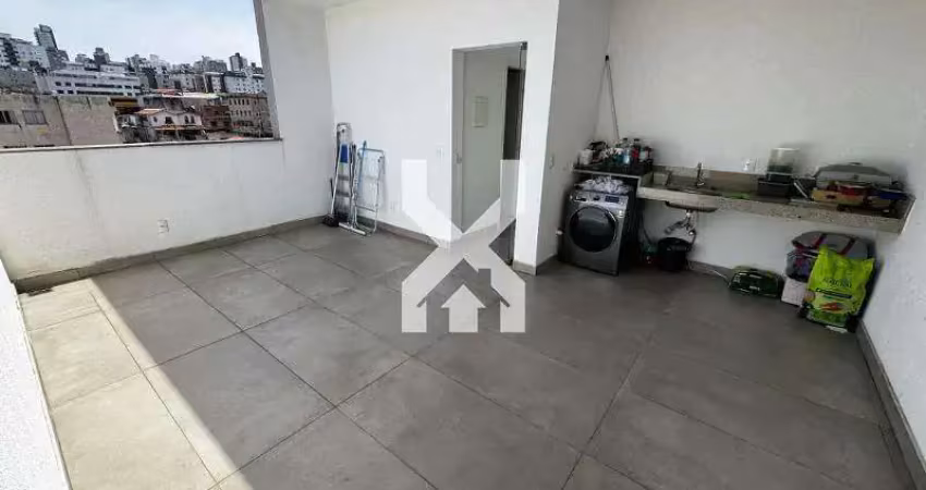 Cobertura à venda, 2 quartos, 1 suíte, 2 vagas, sagrada família - belo horizonte/mg