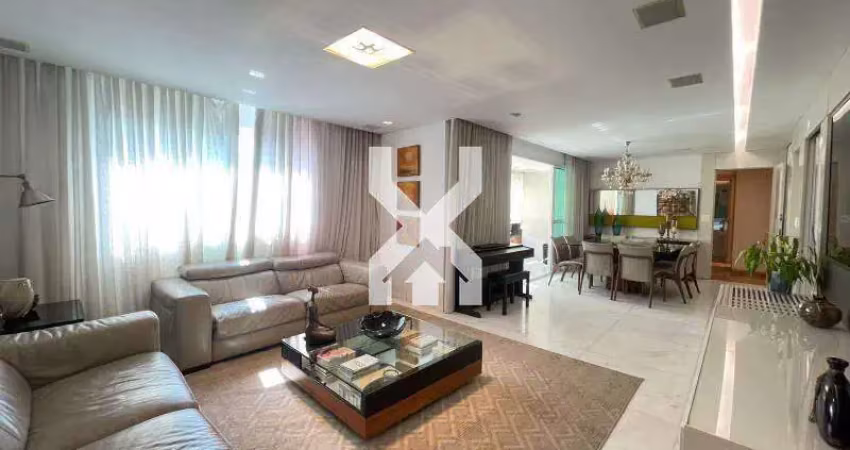 Apartamento à venda, 4 quartos, 2 suítes, 3 vagas, lourdes - belo horizonte/mg