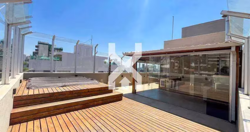 Cobertura à venda, 3 quartos, 1 suíte, 3 vagas, sion - belo horizonte/mg