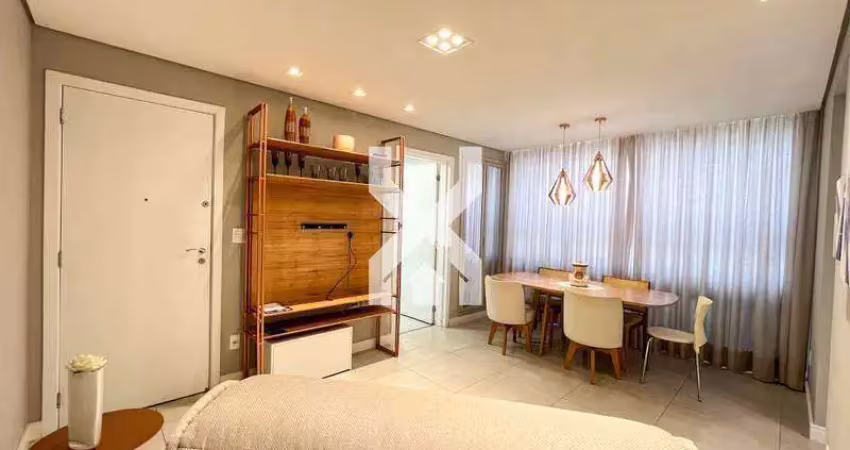 Apartamento à venda, 2 quartos, 1 suíte, 2 vagas, santa efigênia - belo horizonte/mg
