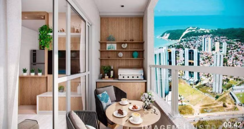 Apartamento para venda com 56 metros quadrados com 2 quartos