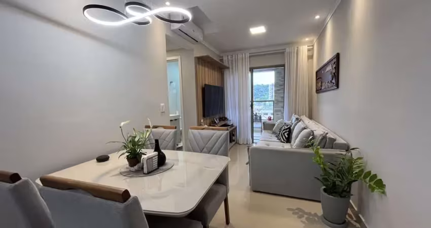 Apartamento para venda em praia grande, canto do forte, 2 dormitórios, 1 banheiro, 1 vaga