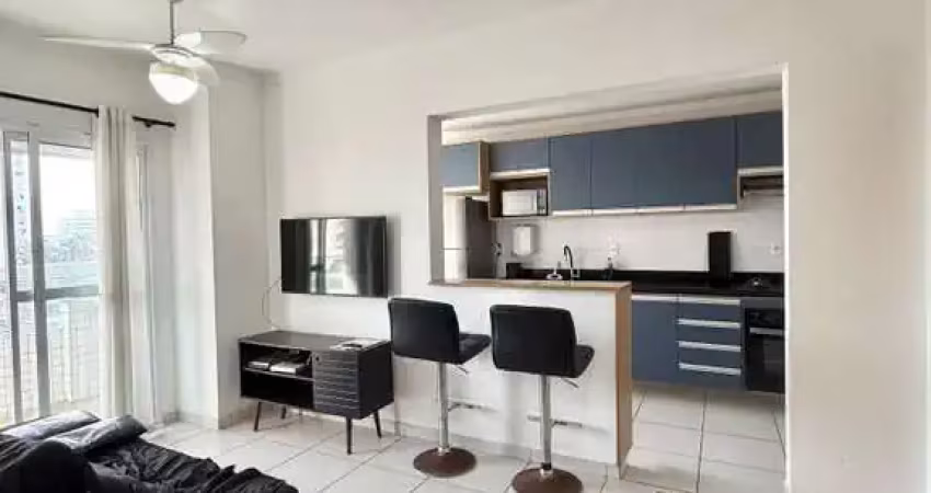 Apartamento para venda em praia grande, guilhermina, 1 dormitório, 1 banheiro, 1 vaga
