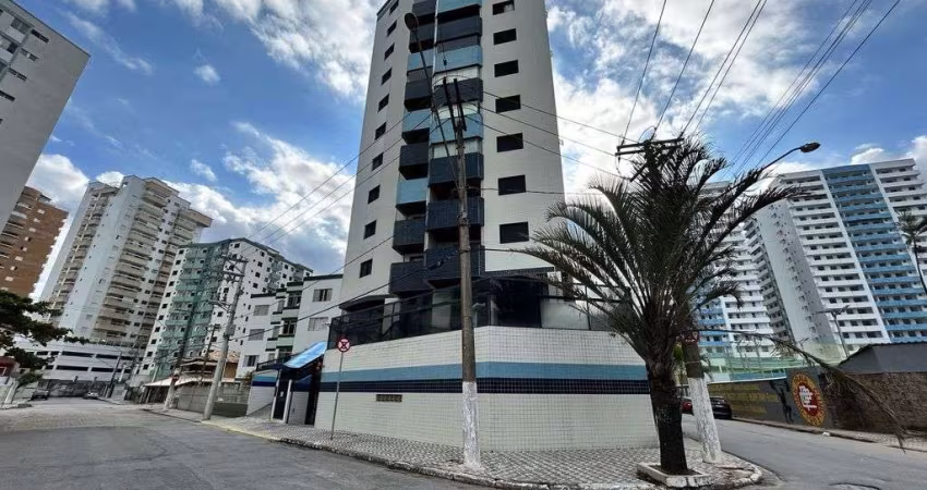 Apartamento em Praia Grande, na Ocian perto da Praia com 02 dormitorios.