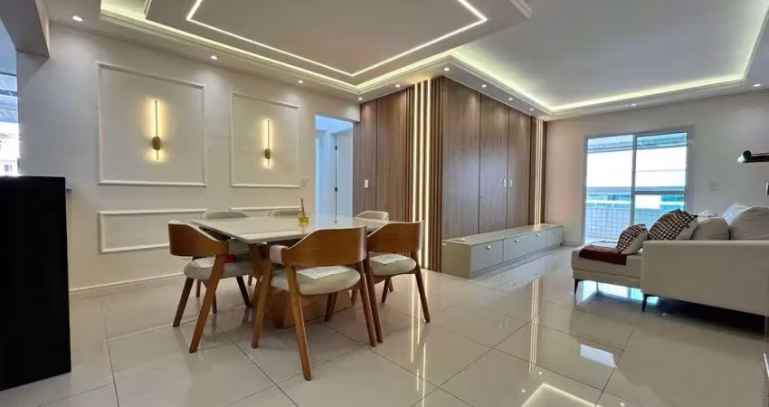 Apartamento com 3 quartos, guilhermina, praia grande - r$ 850 mil