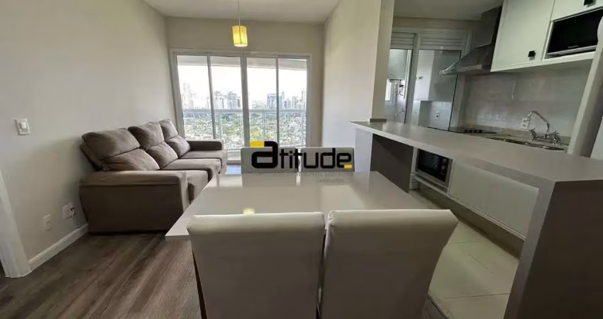 Apartamento para locação no condomínio novare - 1 dormitórios - 50m²- 1 vaga de garagem -