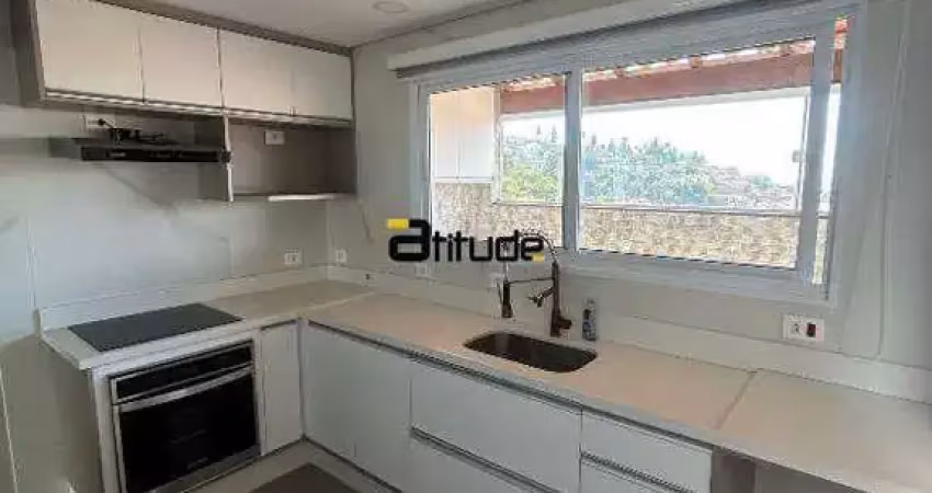 Barueri – casa mobiliada 2 dorms com suíte no condomínio nova barueri, 108m²