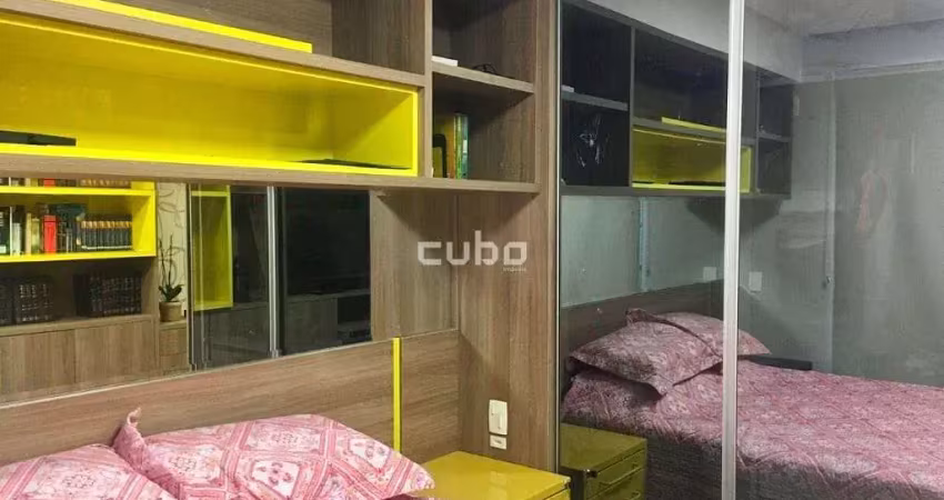 Excelente apartamento studio para locação semi-mobiliado no tatuapé