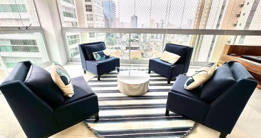 Apartamento com 3 dormitórios à venda, 264 m² por r$ 3.490.000,00 - tatuapé - são paulo/sp